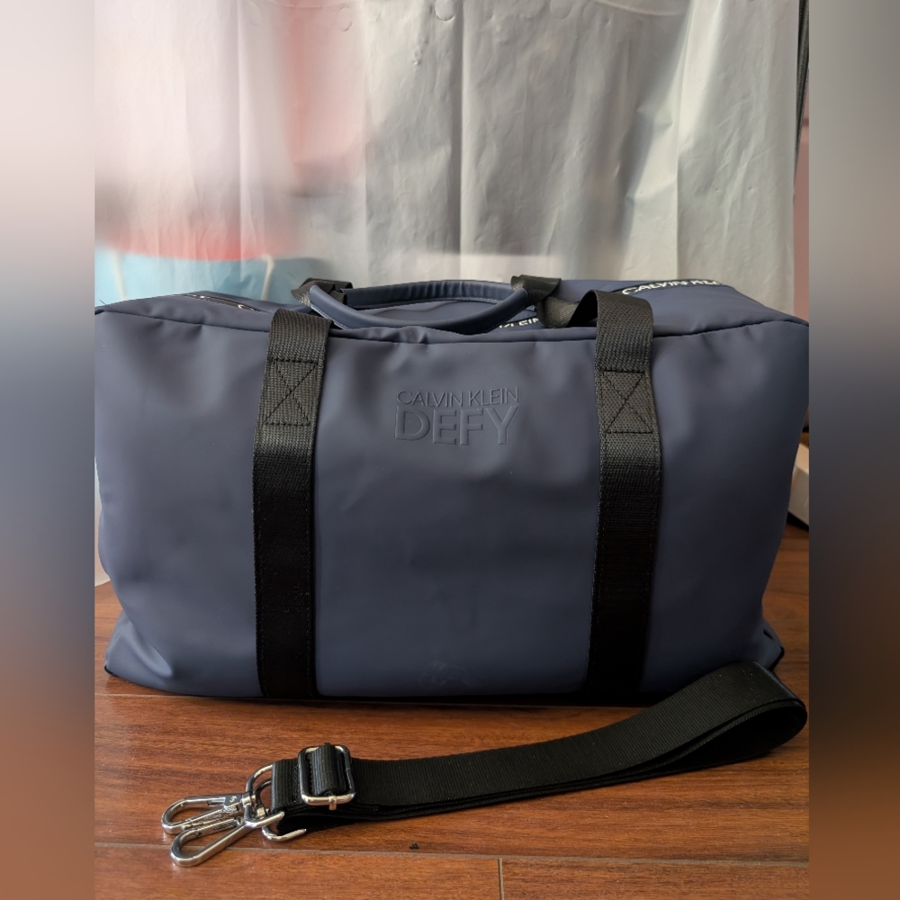 Brand New Calvin Klein Defy Navy Blue Men's Bag